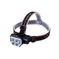 Ліхтар налобний акумуляторний 4LM+2+2SMD (SQ-814)