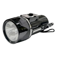 Ліхтарик ручний акумуляторний з боковою LED-лампою (2 в 1 мережний заряд) (15628)