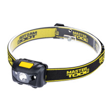 Ліхтар налобний Mastertool 2LED x 1 Вт x 4 режиму (94-0812)