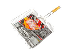 Решiтка-гриль велика UNIVERSAL 410 х 300 х 65мм (MH-0085)