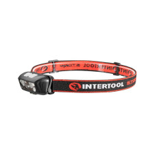 Ліхтар налобний Intertool-Storm 3Вт x 120Лм x 1200мAч 6 (LB-0310)
