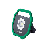 Прожектор акумуляторний Apro 10 Вт Li-Ion (900520)
